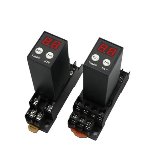Relais temporisé H3Y-4 temporisateur de cycle électrique AC 220V avec prise PYF14A