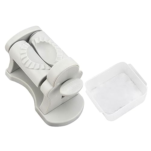 Cabilock Semi Automatic Dumpling Maker Tool Portable Dough Presser for Quick Homemade Dumplings Easy to Use Kitchen Device for Beginners Smooth Surface for Easy Cleaning