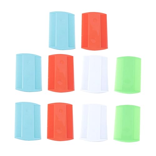 CIYODO 10Pcs Pet Double Side Comb for Cats Grooming Tool for Tangled Hair Loose Fur Dandruff Removal Durable Pet Accessories for Breeds