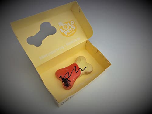 Lolo Pets 8X4X2 cm Cake for Dogs Mini bosvruchten hondensnack