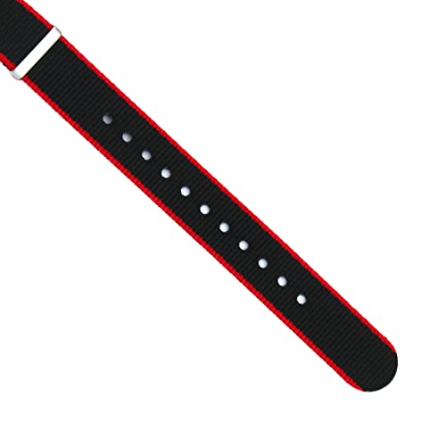 Image of WAMD Seat Belt NATO Watch Straps /Bands - 18mm,20mm,22mm and 24mm Nylon Watch Straps for Watches - Multicolour Options
