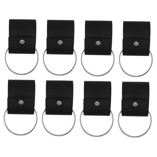 NULYLU 8pcs Versatile Towel Holder for Kitchen Bathroom Removable Design with PU Strap Buckle for Easy Organization of Gloves Scarves and More