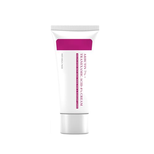 7% Alpha-Arbutin & 4% Tranexamsäure Aufhellende Gesichtscreme – Korrektur dunkler Flecken bei Melasma, Anti-Aging-Gesichtscreme mit Niacinamid & Hyaluronsäure für alle Hauttypen (1)