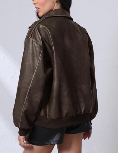 Nitzana Distressed Vintage Faux Leather
