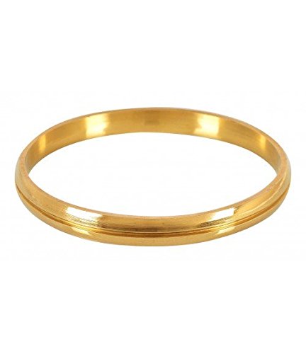 Designer Brass Kada (1 Line) 6 mm thickness