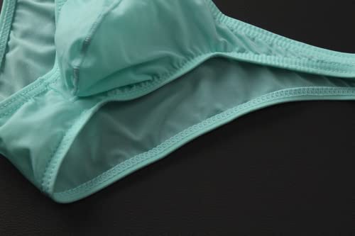 Men's Ice Silk Transparent Underwear Low Waist Narrow Edge3