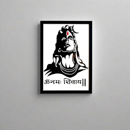 Image of A4 Size Black Wall Photo Frame Design 15