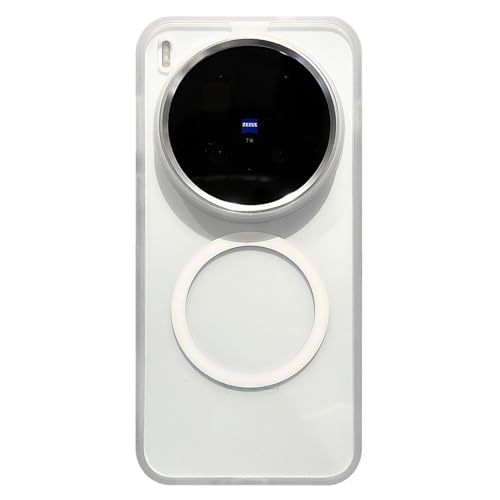 Image of for vivo X300 5G Magnetic Case Anti-Drop TPU + PC Phone Cover - White