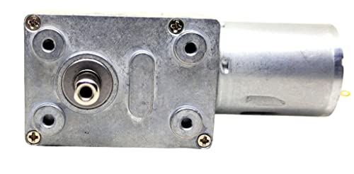 Image of INVENTO 1pcs 5V - 12V 10 Kg-cm 60 RPM DC Motor Worm Geared Gearbox High Torque with 12V - 40V 10A PWM DC Motor Variable Speed Controller