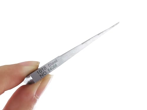 Bloque de calibración de 5 pasos para medidor de espesor ultrasónico, acero 1018, espesores 1mm a 5mm miniatura 6