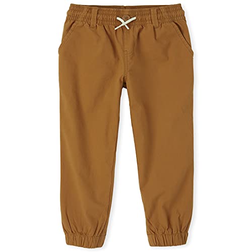 The Children's Place Boys' Woven Stretch Pull on Jogger Pants