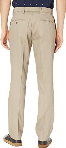 Image of Dockers Mens Straight Fit Signature Lux Cotton Stretch Khaki Pant - Creased