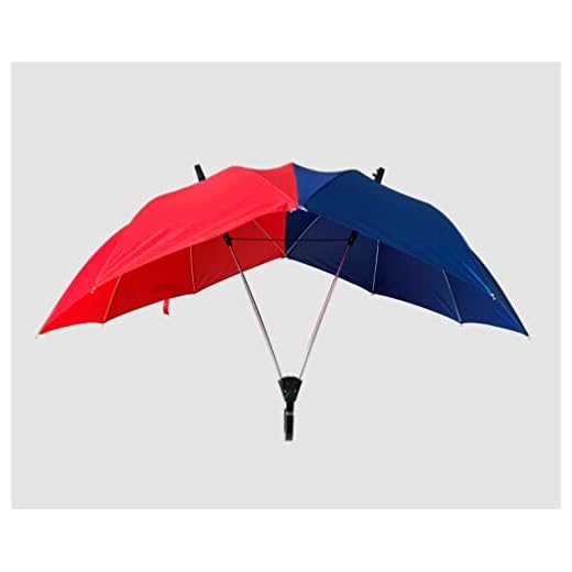 Compact Double Size Windproof Couples Umbrella