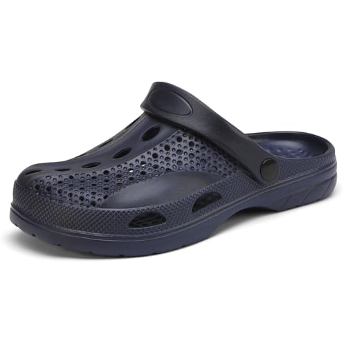 Image of SOSOWHLTE Men's Women's Arch Support Clogs,Unisex Garden Shoes Comfortable Slip-on Outdoor Sandals Slippers for Beach Casual