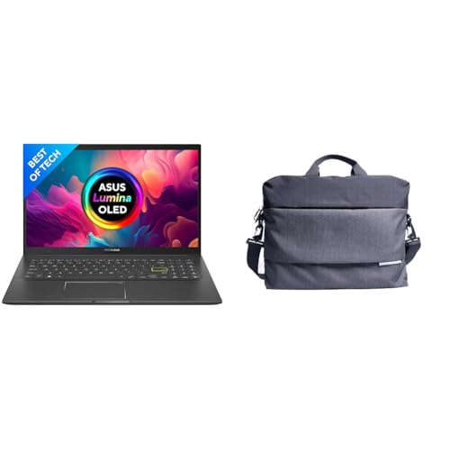 Image of ASUS VivoBook K15 OLED (2021), 15.6 inch (39.62 cms) FHD OLED, Intel Core i3-1115G4 11th Gen, Thin and L