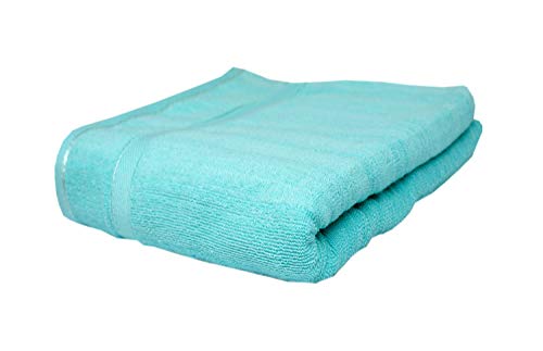 Image of Space Fly Cotton Towels for Bath | 600 GSM Bath Towel | Luxury Towel for Bath | Body Towel for Men | Towel for Bath Women | Mens Towels for Bath Full Size | Gym Towel for Workout (Sea Green)