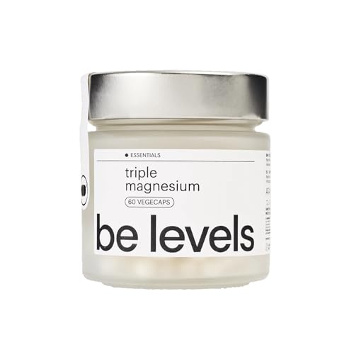 Triple Magnesio - Bisglicinato + Malato + Taurato + Vitamina B6 - Magnesio Complex 60 Cápsulas -...