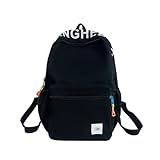Selena Backpack Big Capacity Aesthetic Couple Y2k Aesthetic Cute Backpack (Black)