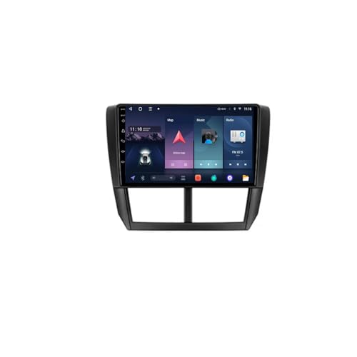 Android 13 2 DIN Pantalla Táctil Radio de 9' para Subaru Forester 3 SH Subaru Impreza GH GE 2011 Radio coche con Navegación GPS Bluetooth Radio FM Cámara Trasera Multimedia pantalla para coche(A2 2+32