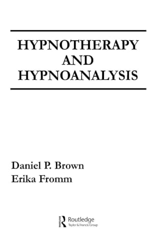 Hypnotherapy and Hypnoanalysis 0898597838 Book Cover
