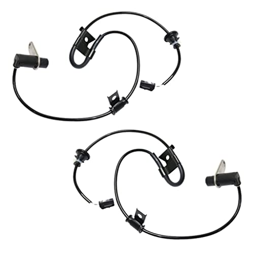 for Toyota Highlander ABS Speed Sensor 2001 2002 2003 Driver and Passenger Side | Pair | Rear | All Wheel Drive | 2-Prong Terminal | Female Terminals | Blade Type