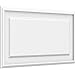 Ekena Millwork 30"W x 16"H x 5/8"P Legacy Raised Panel Decorative Wall Panel