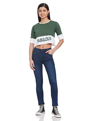 Image of DHRUVI TRENDZ Women's Regular Fit TOP
