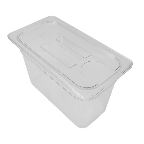 Thermoplongeur Cuisson Sous Vide Récipient 6,9 ​​L, Boite Sous Vide Alimentaire Qualité Transparente Avec Couvercle, Cuiseur Récipient Mijoteuse pour la Maison Container Cuisine