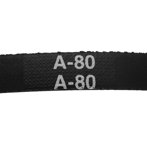 Image of uxcell 3pcs A80 or 4L820 Classic Wrapped Rubber V-Belt, 80 inch(2032mm) Inside Circumference, A Profile V Belt
