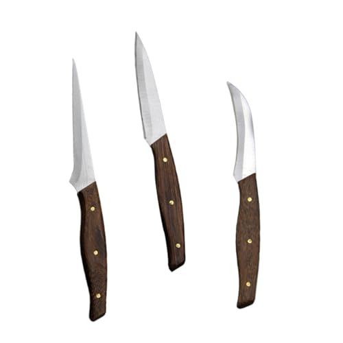 KICHOUSE Fruit Set 1 Set Kitchen Knives for Fruit and Vegetable Design Stainless Steel