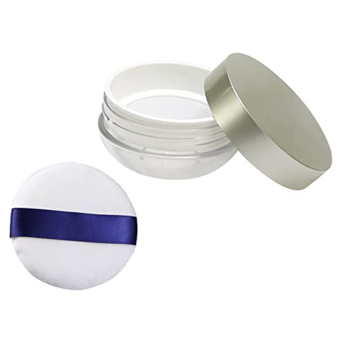 WOFASHPURET Makeup Powder Cases 1pc Beauty Powder Puff Box Elastic Mesh Leakproof Mix Own Colors