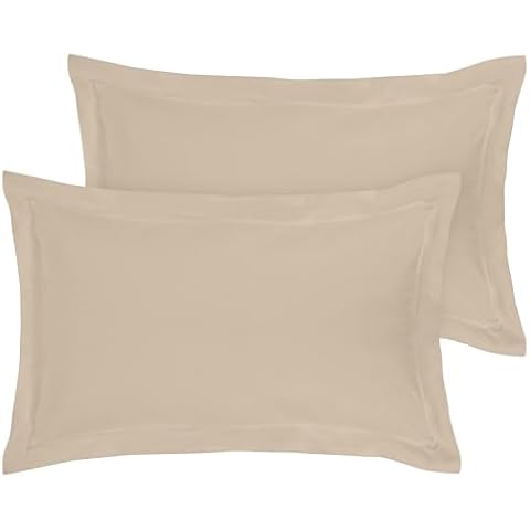 Royale Linens Queen Pillow Shams Set Cover