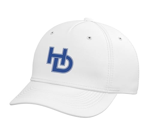 Hilliard Davidson High School Wildcats Adjustable Printed Baseball Hat, White