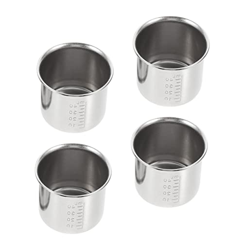 ABOOFAN Tazza Graduata in Acciaio Inossidabile Ispessita Con Scala Tazze Graduate Per Misurazioni Accurate