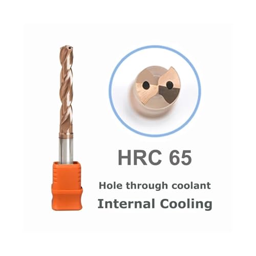 Foret carbure monobloc HRC65 avec refroidissement interne - 2