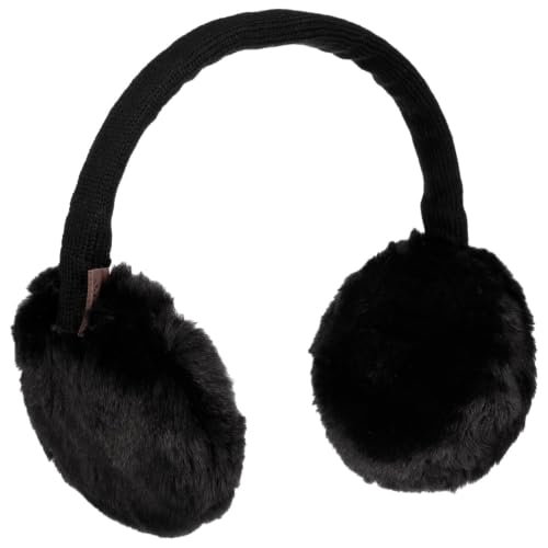Barts Damen Plush Earmuffs Fäustlinge, Schwarz (BLACK 0001), One size (Herstellergröße: UNI)