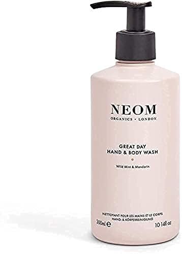 Neom – Great Day Hand & Body Wash, 300ml | Wild Mint & Mandarin | Gently Cleanse & Soften…