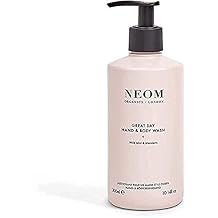 Neom Great Day Hand & Body Wash, 300ml | Wild Mint & Mandarin | Gently Cleanse & Soften...