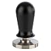 Produktbild APS 10380 Espresso Tamper Ø 58 mm, H: 10 cm, Edelstahl, Aluminium, ca. 350 g, Silber/schwarz, Gruff mit Druckregulierung