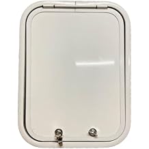 20 x 15 Cargo Baggage Access Door White Fits for RV Trailer Camper