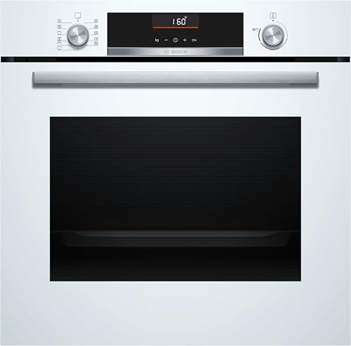 Bosch - Horno, Serie 6, Función AirFry, Recetas Pre-programadas, blanco, HBG536EW4