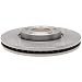 ACDelco 18A2419A Advantage Non-Coated Front Disc Brake Rotor