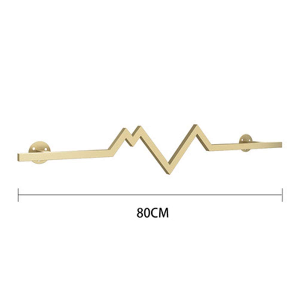 Espositore per Negozio di Abbigliamento, Scaffali Espositivi a Parete, Abbigliamento Commerciale per Bambini per Uomo e Donna Appendiabiti da Soffitto/D/120Cm