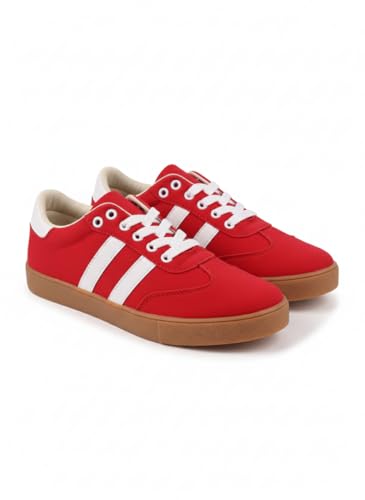 Image of Shoetopia Women's Casual Sneakers || Stylish Lace-Up Sports Shoes with Comfortable Sole || Lightweight Daily Footwear Walking & Running Shoes