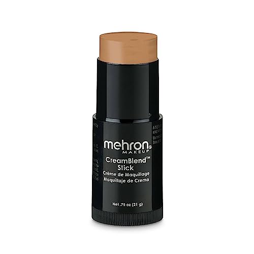 Mehron Makeup CreamBlend Stick - Foundation (.75 oz) (LIGHT TAN)