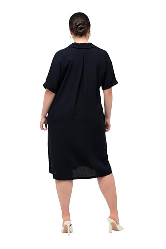 Robe décontractée ample col en V qui sublime toutes les morphologies - 2