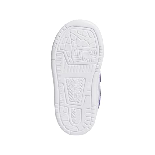 Baskets basketball adidas Break Start bébé légères en cuir synthétique souple