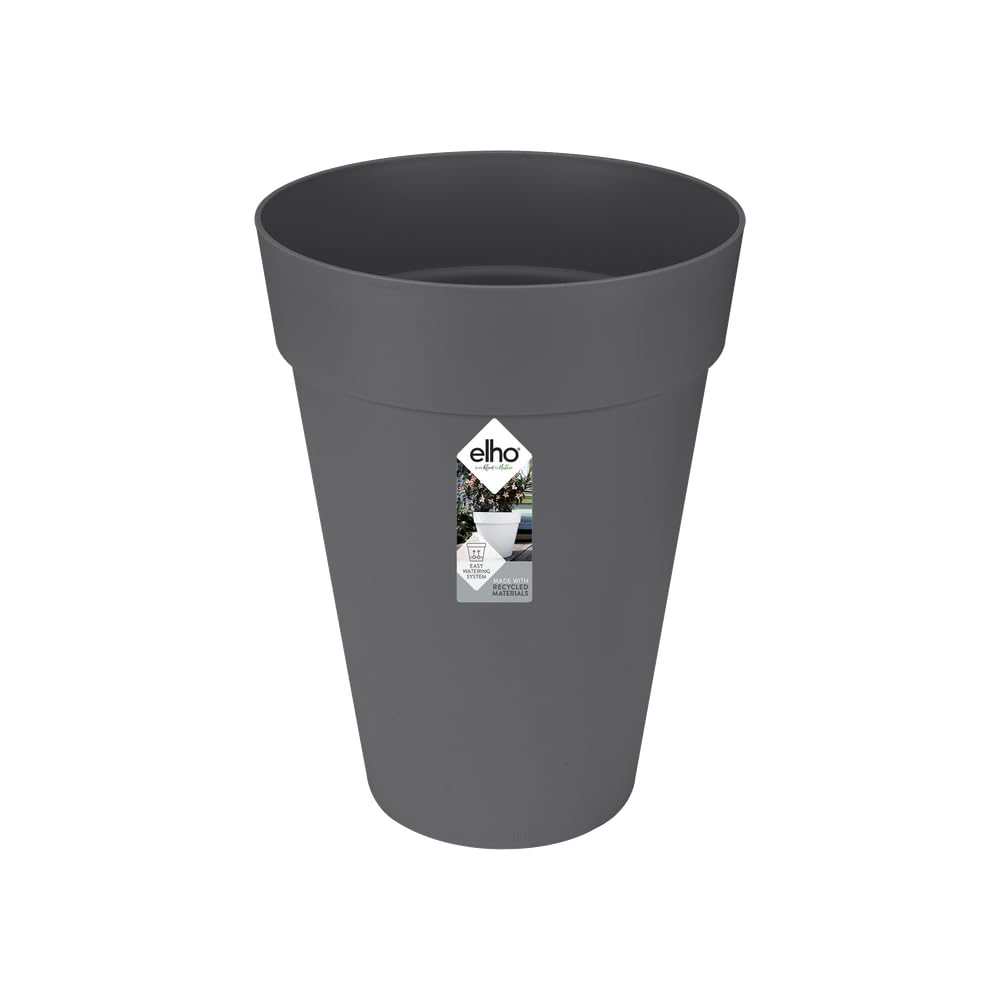 Elho loft Urban Rond Haut 42cm Pot de Fleurs - Anthracite