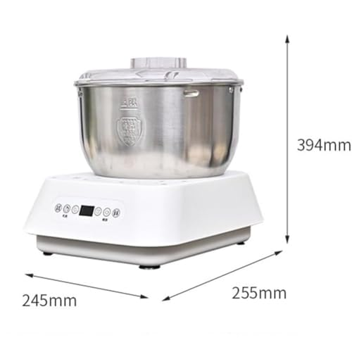 3 In 1 Dough Maker, Dough Proofer with Thermostatic Fermentation, 15 Min Fast Kneading, Intelligent Timer, 304 Stainless Steel Noodle Bucket, Automatic Kneading Machine for Home Baking - Image 7
