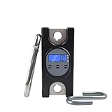 Fonction tare. CRBUDY Balance numérique 300 kg Crochet de Suspension Grue Balance électronique Balance de précision Pesage du Poids Balance à Bagages Bascula